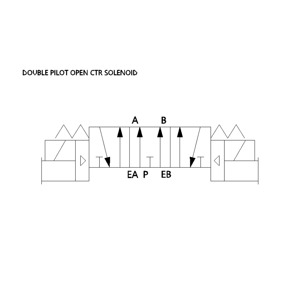 A12BB500VT14C61 NUMATICS/AVENTICS SOL-PILOT VALVE<BR>125 SERIES 4/3 OPEN CTR 24VDC, INT PILOT "EB", 5 PIN MINI CONN